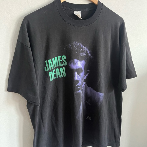Vintage James Dean T-Shirt / Memorial Foundation / 1982 - Picture 3 of 8